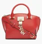 Сумка женская Dkny Elissa Small Leather Crossbody Satchel Red R92DHC28