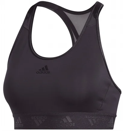 Топ женский Adidas T-Shirt Bos Dont Rest Glam On Sport-Bh Lila Black GD1479