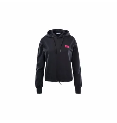 Худі жіноче Fila Burdur Cropped Hoody Black FAW014480009