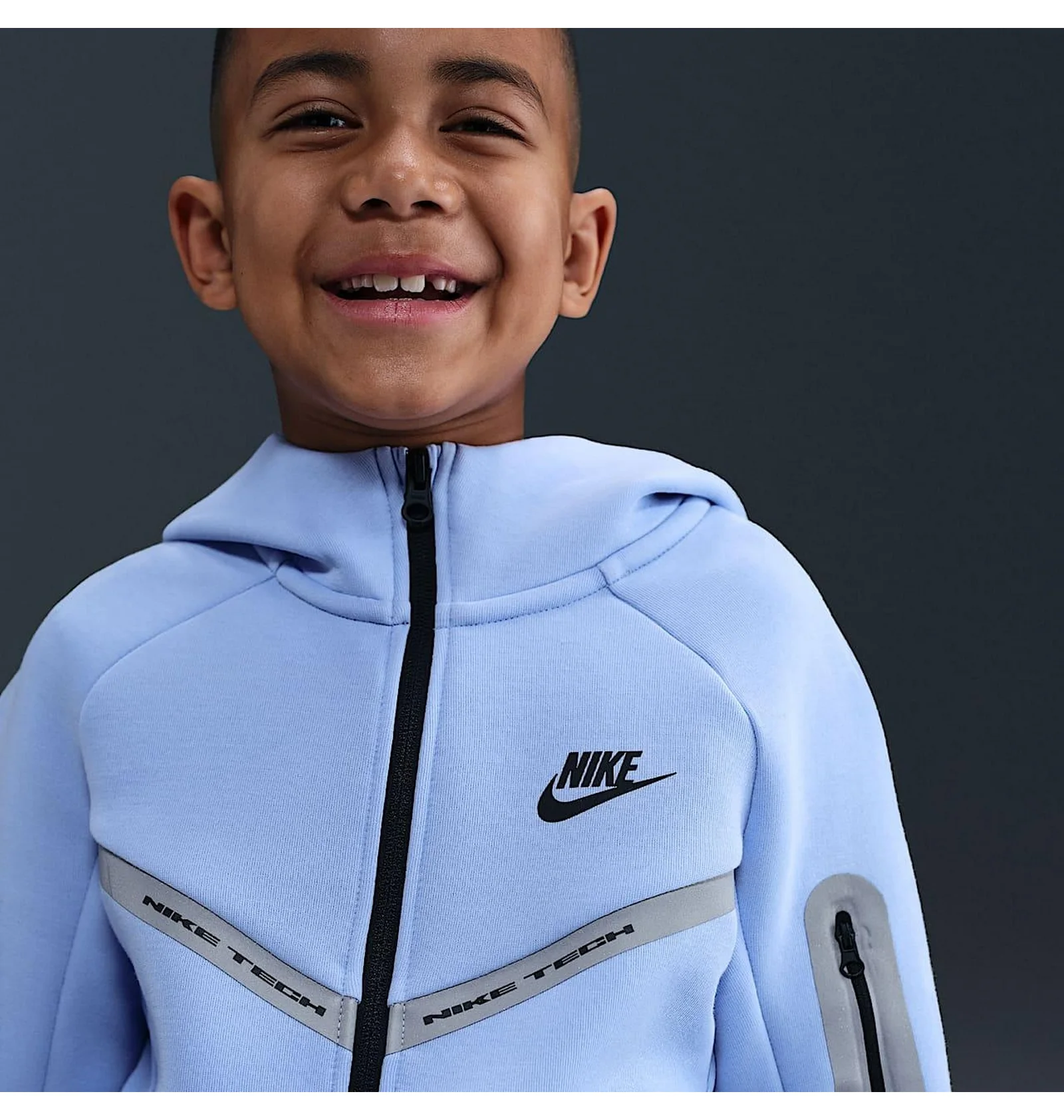 ᐉ Толстовка детская Nike Tech Fleece Reflect Blue IM9154-468