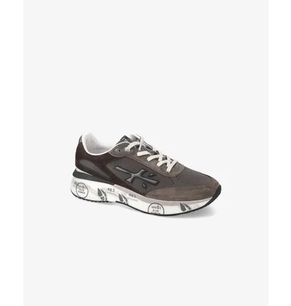 Кроссовки мужские Premiata Moerun Grey/Brown VAR-6446