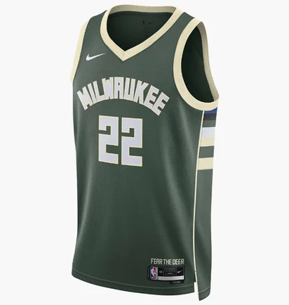 Майка чоловіча Nike Milwaukee Bucks Icon Edition 2022/23 Green Dn2012-324