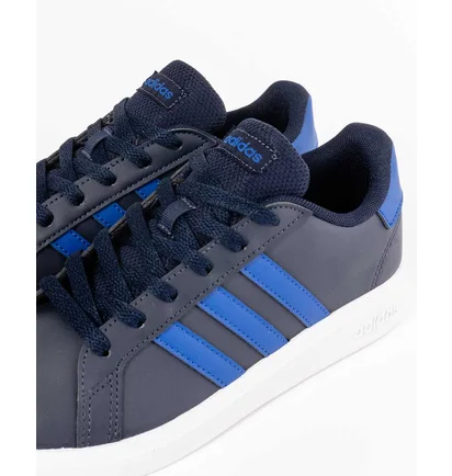 Кроссовки детские Adidas Grand Court Lifestyle Tennis Lace-Up Blue IG4827