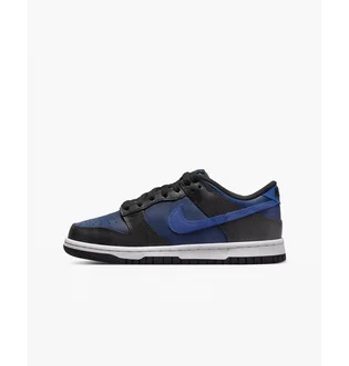 Кроссовки детские Nike Dunk Low Midnight Navy Black/Blue DH9765-402