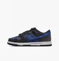 Кроссовки детские Nike Dunk Low Midnight Navy Black/Blue DH9765-402