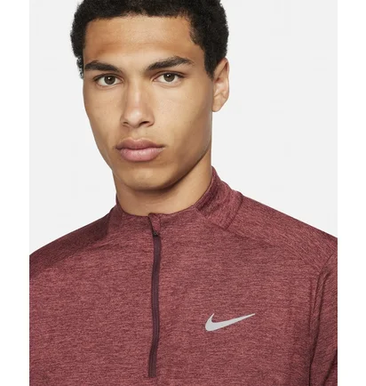 Кофта чоловіча Nike Element Dri-Fit 1/2-Zip Running Top Red DD4756-681