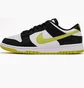 Кросівки чоловічі Nike Dunk Low Retro Black/White DV0833-110