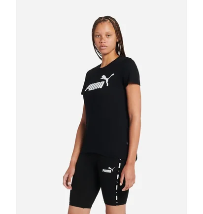 Футболка женская Puma Essential Logo Tee Black 586295-01