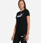 Футболка женская Puma Essential Logo Tee Black 586295-01