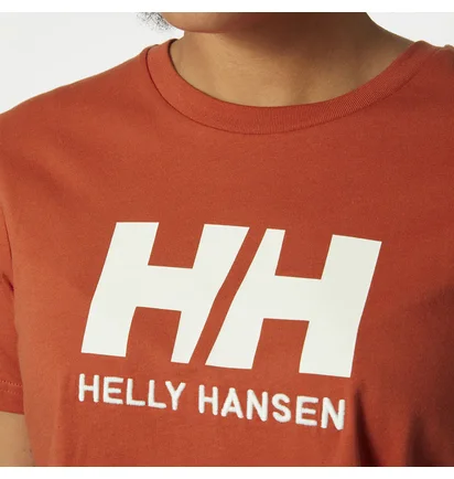 Футболка женская Helly Hansen Logo T-Shirt Orange 34112-179