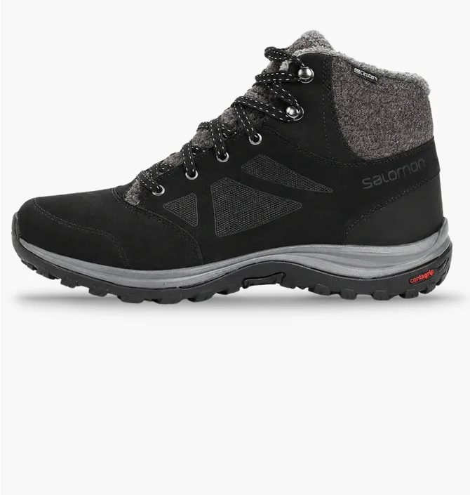 Ботинки женские Salomon Ellipse Freeze Black L40613200