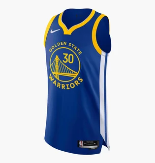 Майка чоловіча Nike Nba Authentic Stephen Curry Warriors Icon Edition Blue CW3444-498