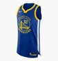 Майка мужская Nike Nba Authentic Stephen Curry Warriors Icon Edition Blue CW3444-498