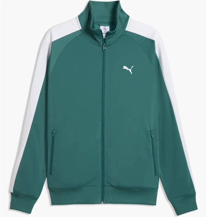 Олімпійка чоловіча Puma Ess T7 Poly Track Turquoise 692462-41