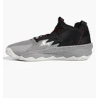 Кросівки унісекс Adidas Dame 8 Basketball Shoes Black/Grey Hr1558