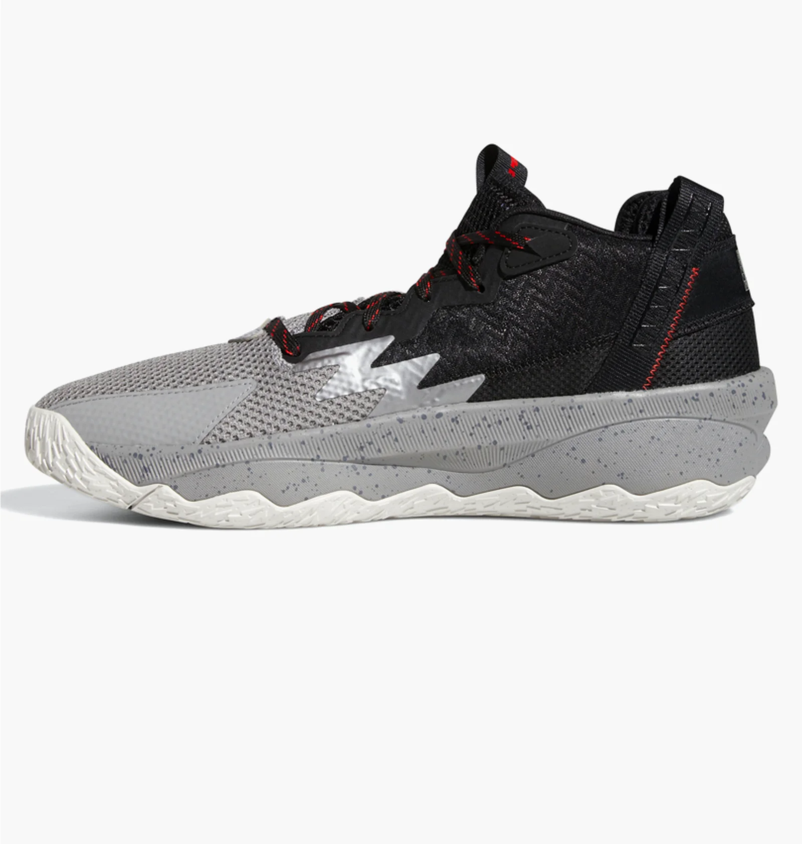 ᐉ Кросівки унісекс Adidas Dame 8 Basketball Shoes Black/Grey