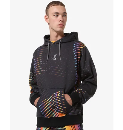 Худи мужское AUSTRALIAN Hoodie Fleece Chaos Black HCUFE0058-001
