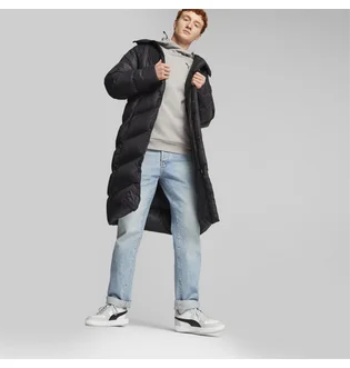 Парка мужская Puma Long Hooded Down Coat S Black 675377-01