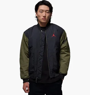 Бомбер мужской Air Jordan Renegade Black/Green HQ2664-045