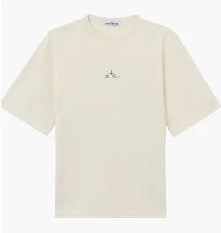 Футболка чоловіча STONE ISLAND Logo Printed Beige L1S152100006S0050-V0093