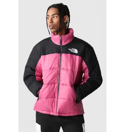 Пуховик мужской The North Face Himalayan Insulated Jacket Pink/Black NF0A4QYZ748