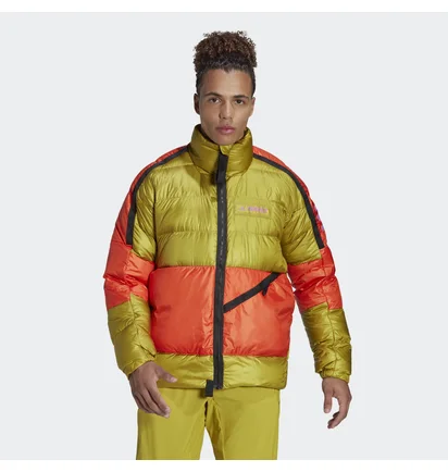 Пуховик чоловічий Adidas Performance Jacket Terrex Utilitas Yellow/Orange HH9244