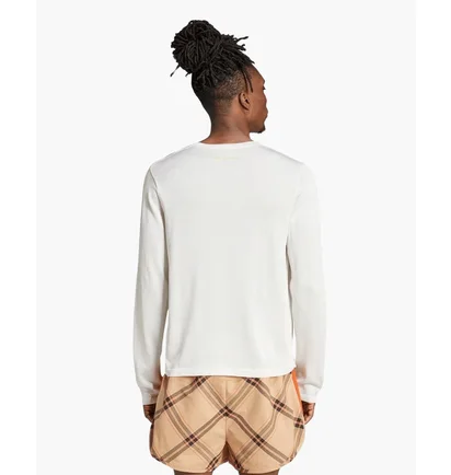 Лонгслів чоловічий Adidas Wb Knit L/S Tee Beige IZ1889