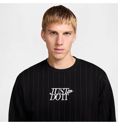 Свитшот мужской Nike Sportswear Club Fleece Crewneck Sweatshirt Black HJ2157-010