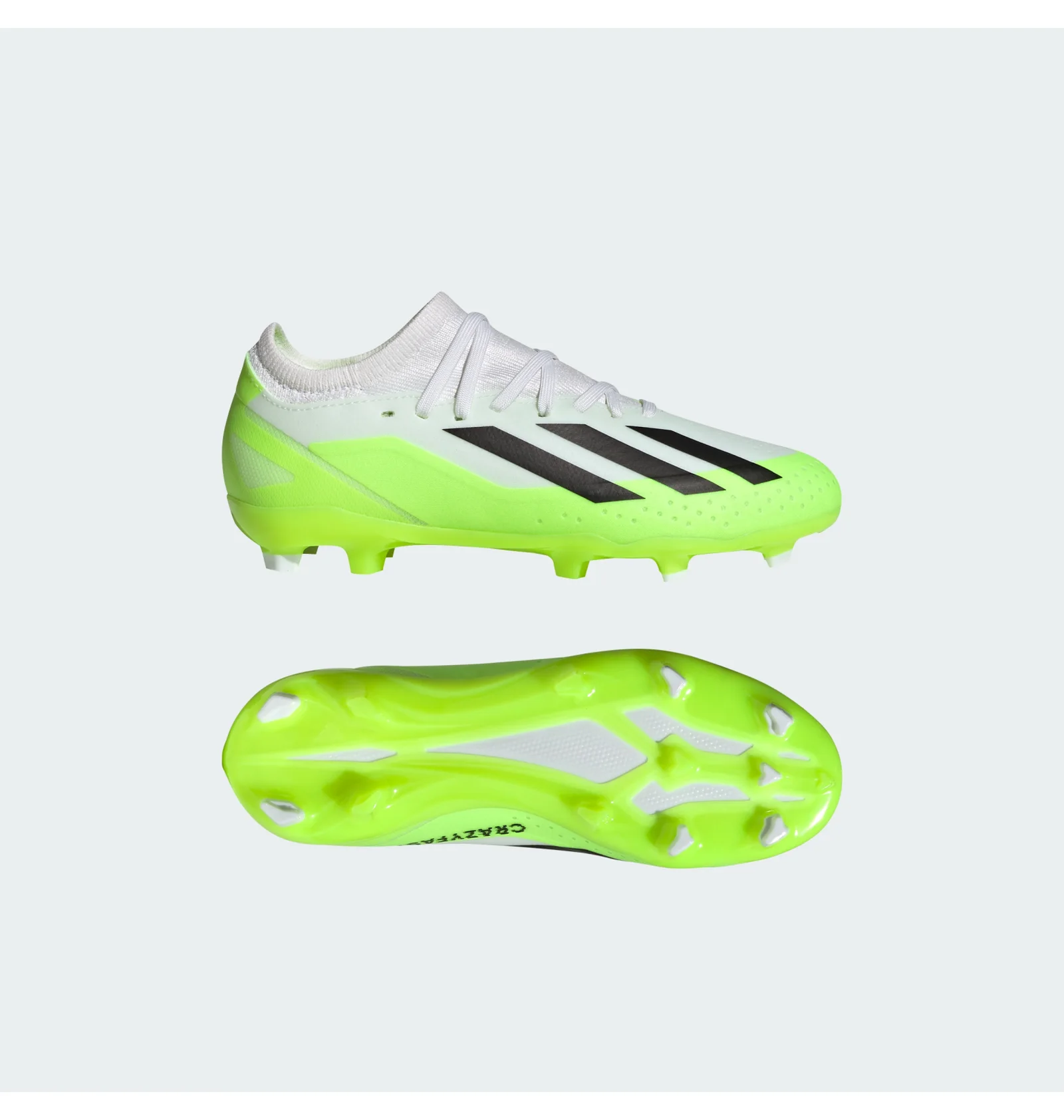 ᐉ Бутси дитячі Adidas X Crazyfast.3 Fg Junior Green/White ID9352