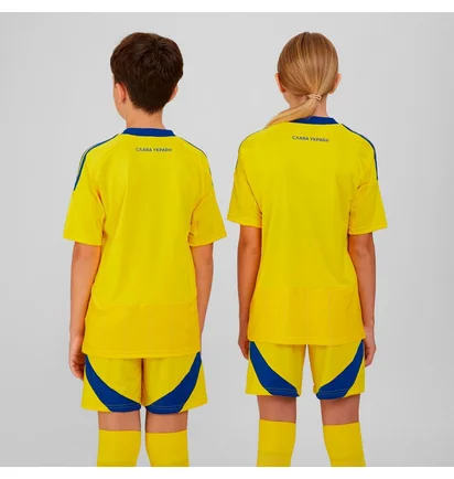Футболка детская Adidas Ukraine 24 Kids Performance Yellow IP2189