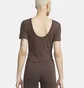 Футболка жіноча Nike Sportswear Chill Knit Brown FN3664-237