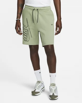 Шорты мужские Nike Tech Fleece Shorts Green DZ4472-386
