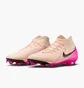 Бутсы унисекс Nike Phantom Luna Ii Academy Peach/Pink FD6725-800