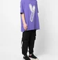 Футболка мужская Adidas Y-3 Logo Gfx Tee Oversized Violet HY1273