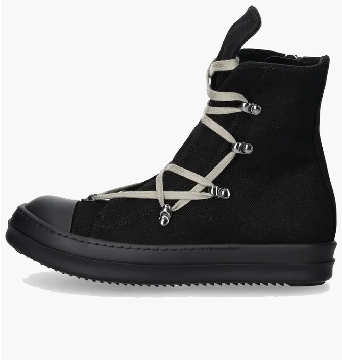 Кеды унисекс Rick Owens Drkshdw Hollywood Hexa Sneaks Black DU01E3805-9899