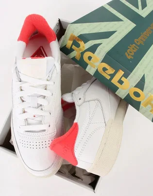Кроссовки женские Reebok Club C 85 Vintage 40Th Anniversary White 100209058