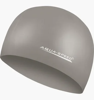 Шапочка для плавания Aqua Speed Mega Grey 100-19