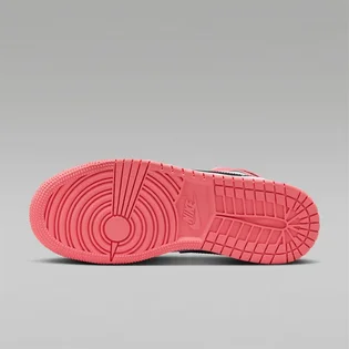 Кроссовки детские Air jordan 1 Mid Big Kids Shoes Pink/White DQ8423-602