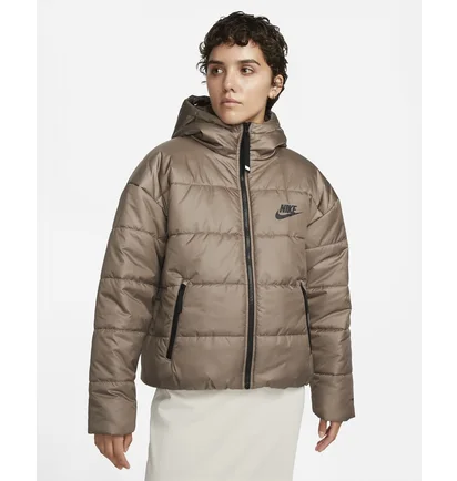 Куртка женская Nike W Nsw Syn Tf Rpl Hd Jkt Brown Dx1797-040