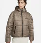 Куртка женская Nike W Nsw Syn Tf Rpl Hd Jkt Brown Dx1797-040