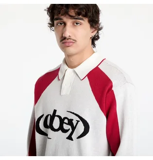 Поло мужское Obey Soccer White 151000100-WTM