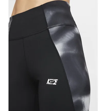 Легінси жіночі Nike One Icon Clash Mid-Rise Leggings Black DQ6713-010