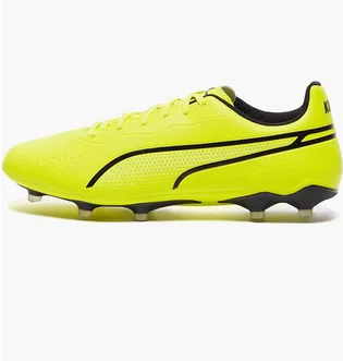 Бутсы унисекс Puma King Match Fg/Ag Yellow 107570-04