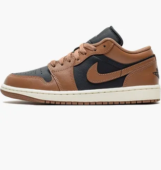 Кроссовки женские Air Jordan 1 Low Archaeo Brown/Black DC0774-021