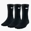 Носки унисекс Nike Perf Ltwt Crew (3 пары) Black Sx4704-001