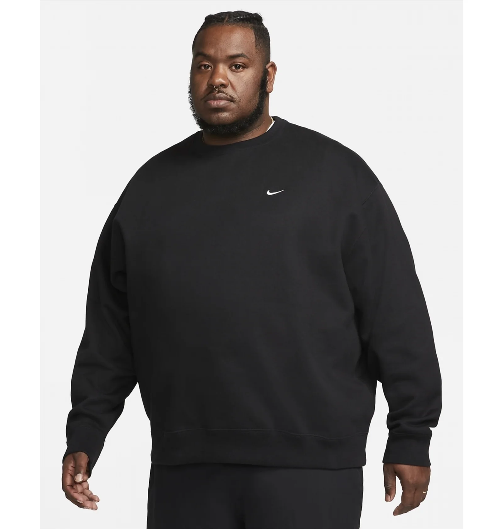 ᐉ Свитшот мужской Nike Solo Swoosh Black Dx1361-010 - купить в