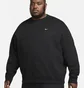 Свитшот мужской Nike Solo Swoosh Black Dx1361-010