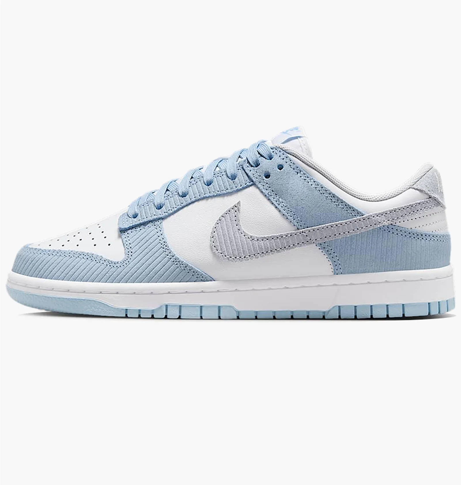 シューズ(女性用) Jordan low dunk blue&white ᐉ Кросівки жіночі Nike Dunk Low Shoes White/Light Blue FN7167-400