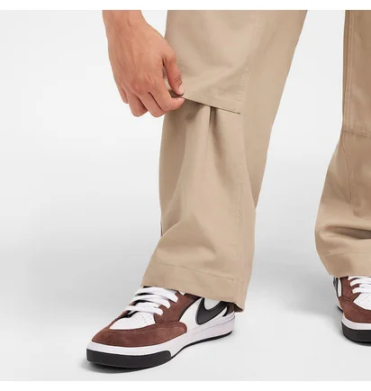 Штаны унисекс Nike B Twill Double Knee Pants Beige FV7349-247