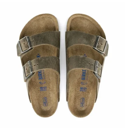 Тапочки жіночі BIRKENSTOCK Arizona Olive 1019377